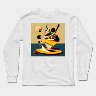 Otherworldly Dessert - Abstract Art Style Long Sleeve T-Shirt